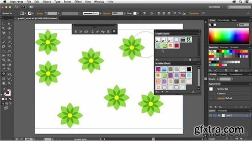 Using Symbols in Illustrator