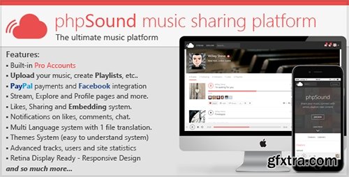 CodeCanyon - phpSound v1.2.4 - Music Sharing Platform - 9016117