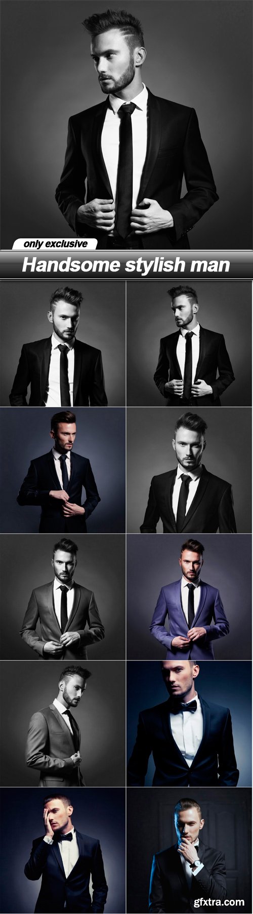 Handsome stylish man 2 - 10 UHQ JPEG