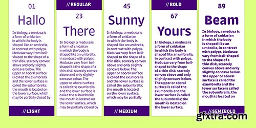 Trench Rounded Font Family