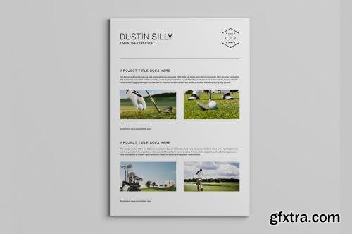 CreativeMarket Clean Resume CV - Silly 230432