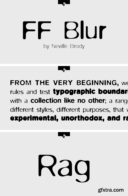 FF Blur Font Family