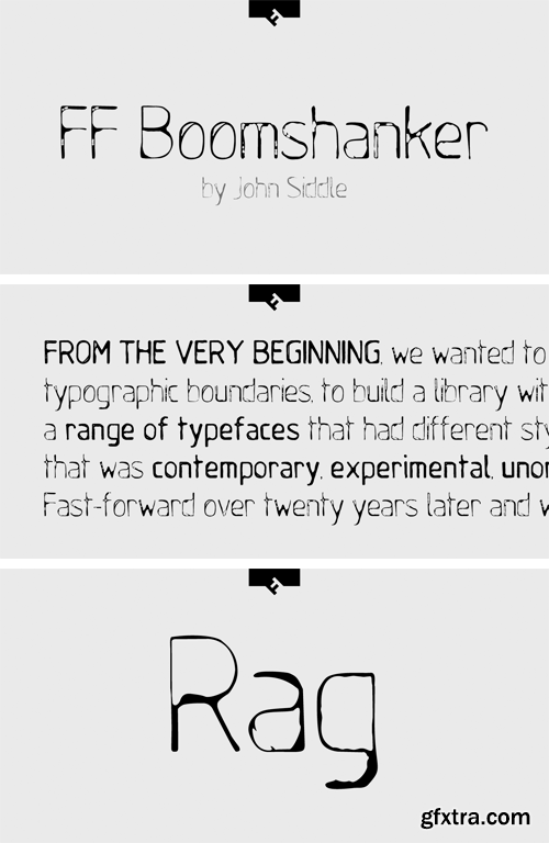 FF Boomshanker Font Family