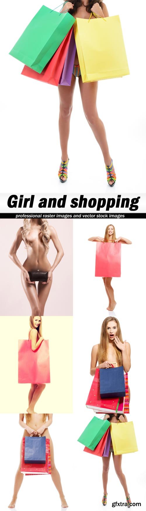 Girl and shopping