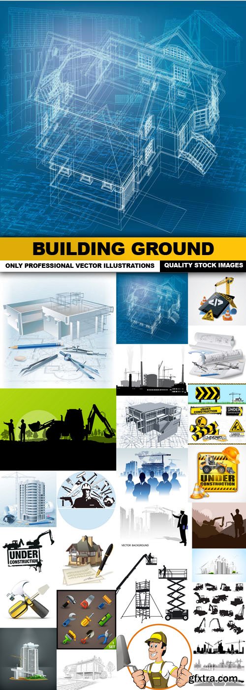 Building Ground - 25 Vector