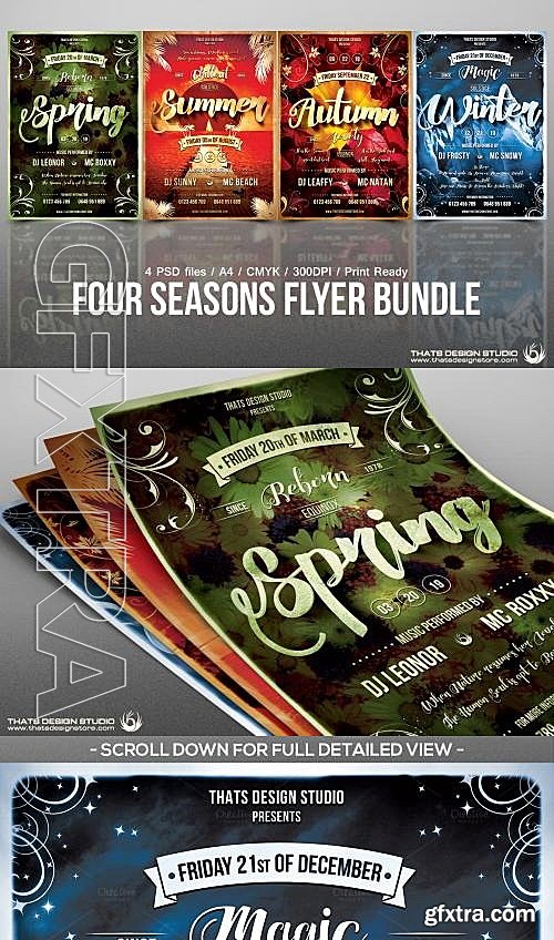 CM - Four Seasons Flyer Bundle 596827