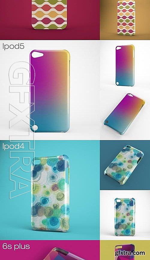 CM - Iphone Ipad Ipod Cases Mock-up 596205