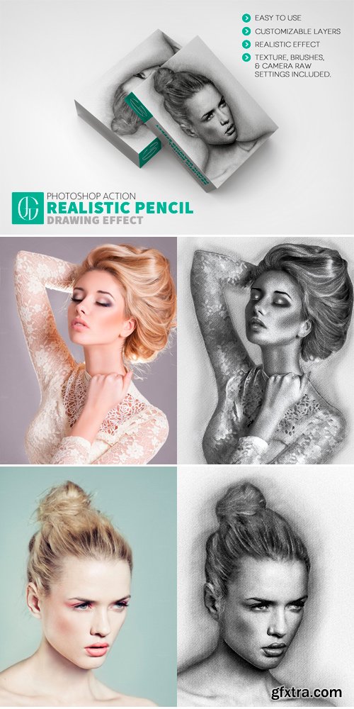 CM 580221 - Realistic Pencil Drawing Effect