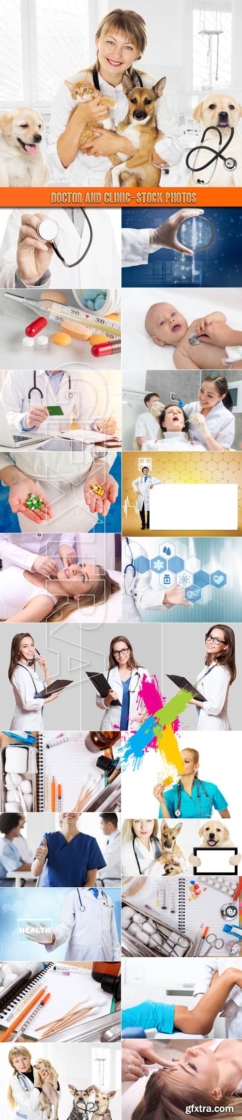 Doctor and Clinic - Stock Photos