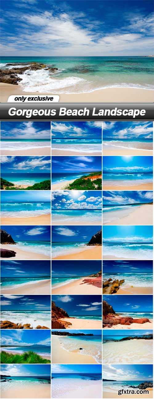 Gorgeous Beach Landscape - 25 UHQ JPEG