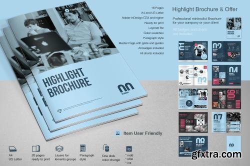 CreativeMarket Highlight Brochure Offer 258922