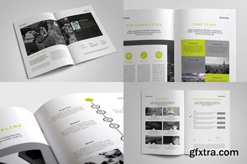 CreativeMarket Indesign Business Proposal Template 245878