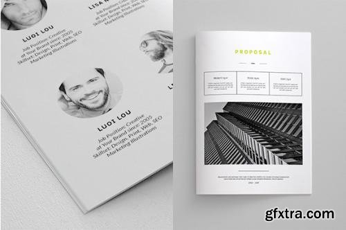 CreativeMarket Indesign Business Proposal Template 245878