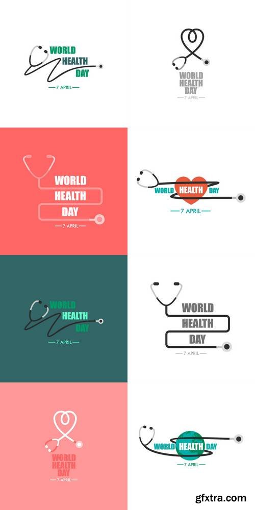 World Health Day Logo Design Template