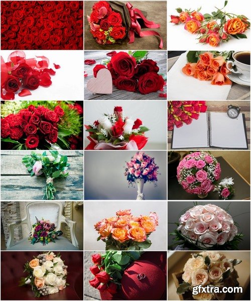 Collection bouquet of roses wedding bouquet a rose 25 HQ Jpeg