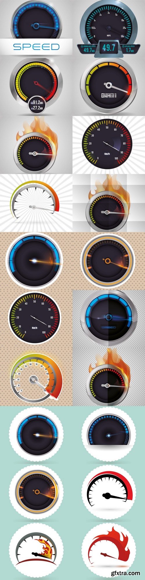 Speed icon design