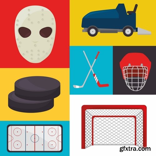 Sports icon collection different sports vector image 25 EPS