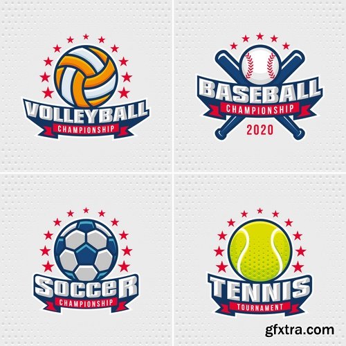 Sports icon collection different sports vector image 25 EPS