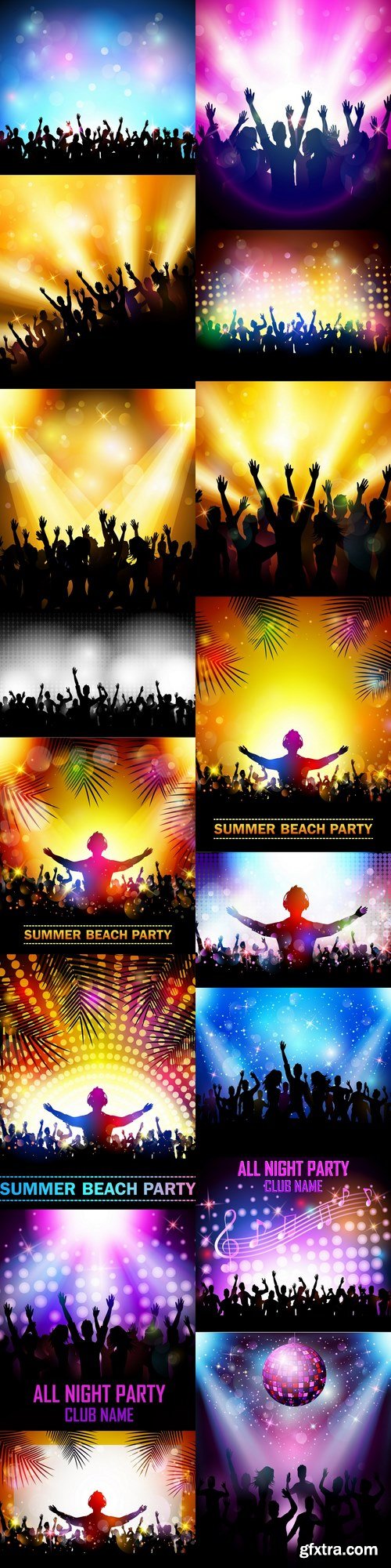 Summer beach party