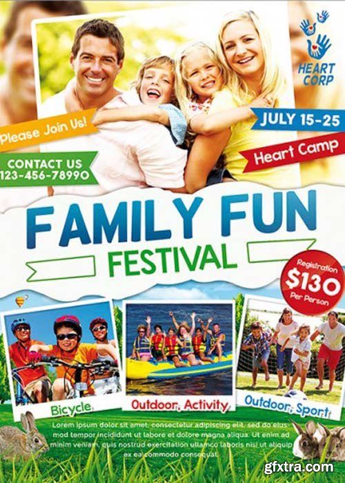 Family Day V1 Premium Flyer Template