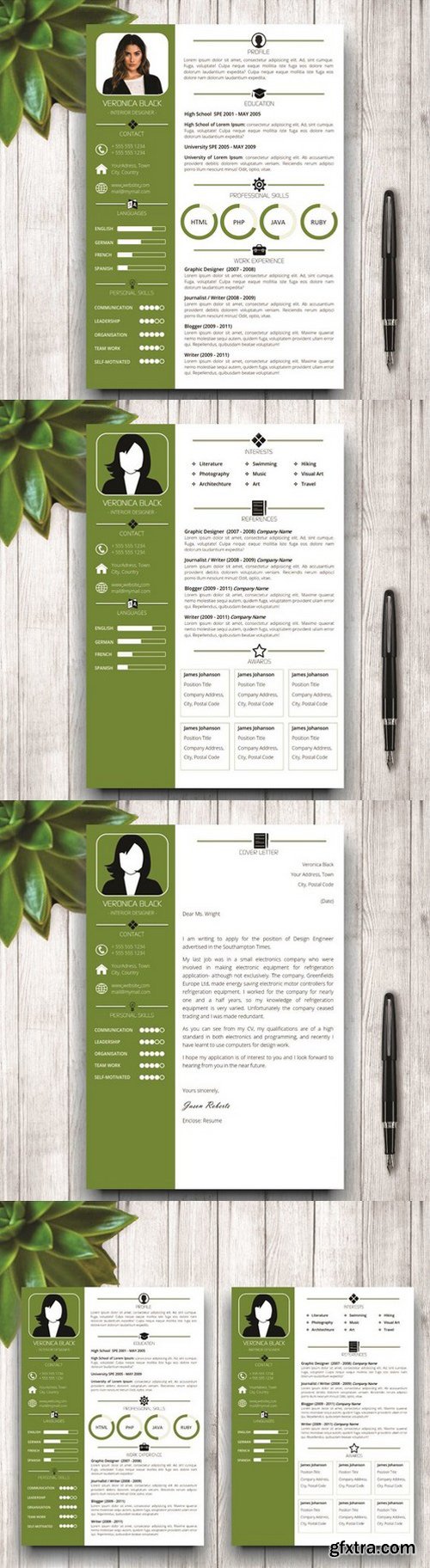 CM - Professional Resume Template 589838