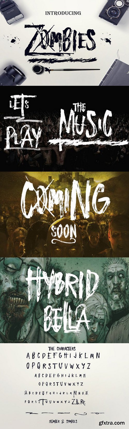 CM - Zombies Font 609829