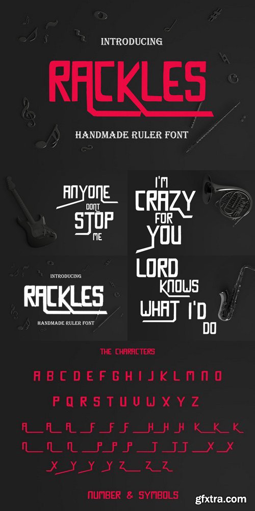 CM - Rackless Font 609835