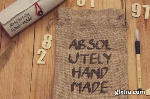 CreativeMarket Typefloss Handmade Typeface 602139