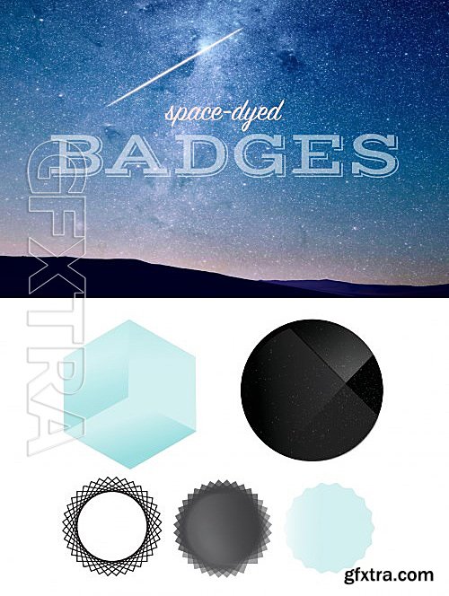 CM - Space Dye Badge Bundle 601492