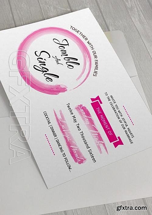 CM - Wedding Party Invitation 595123