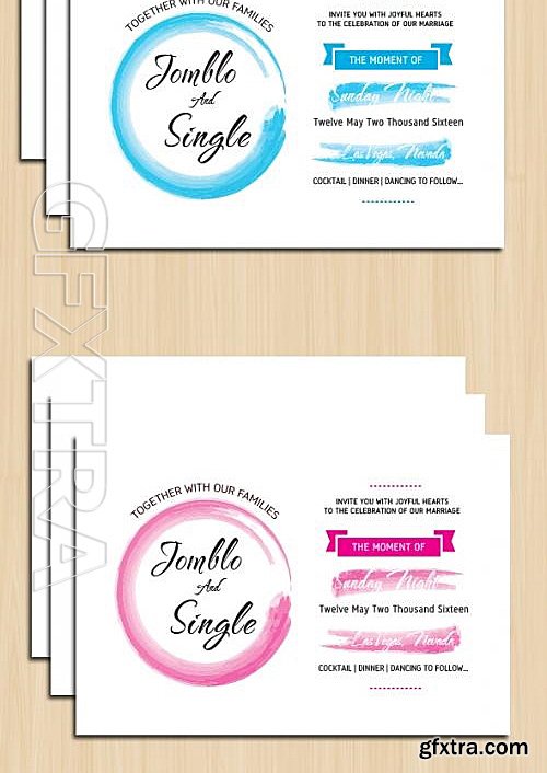 CM - Wedding Party Invitation 595123