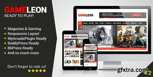 ThemeForest - Gameleon v4.2 - WordPress Magazine & Arcade Theme - 3271091