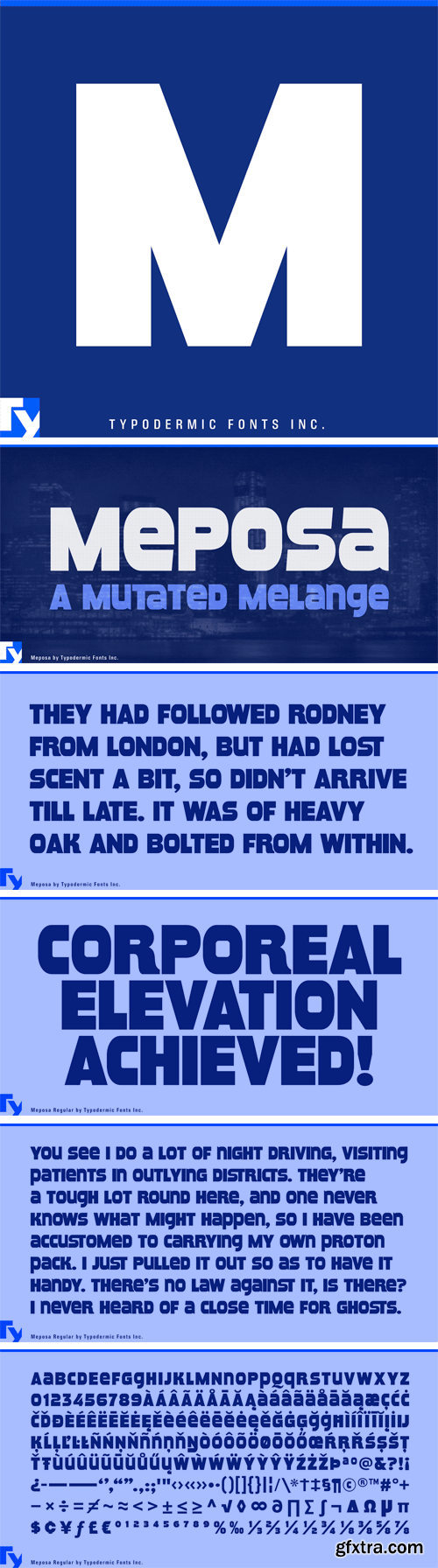 Meposa Font Family