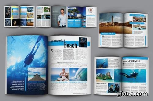 CreativeMarket Multipurpose Magazine Template 268563