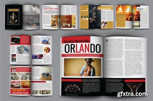 CreativeMarket Multipurpose Magazine Template 268563