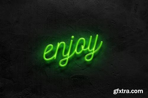 CreativeMarket Neon text effect 257994