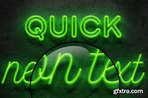 CreativeMarket Neon text effect 257994