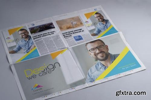 CreativeMarket Newspaper Advertising Mockups Vol. 1 351465