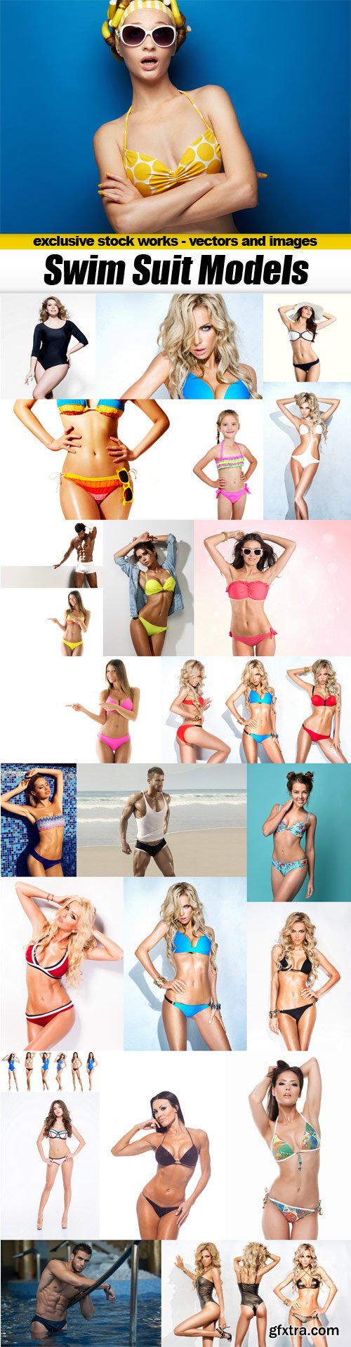 Swim Suits Models - 25x JPEGs