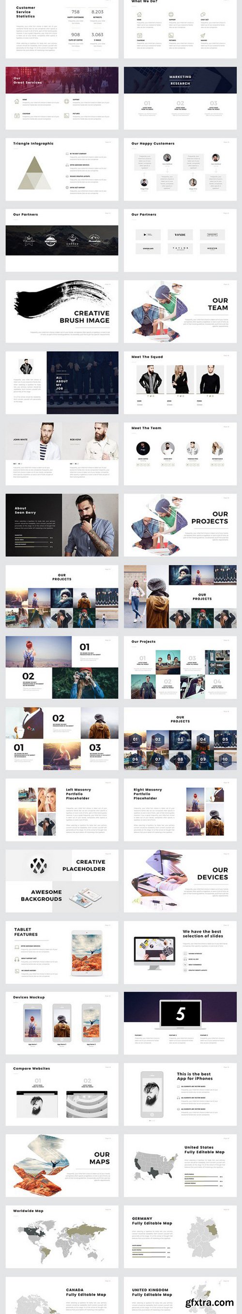 CM - Alveo Minimal PowerPoint Template 602845