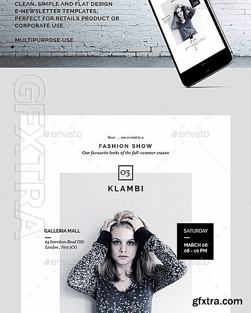 GraphicRiver - Fashion Show Invitation Email Newsletter 10618647