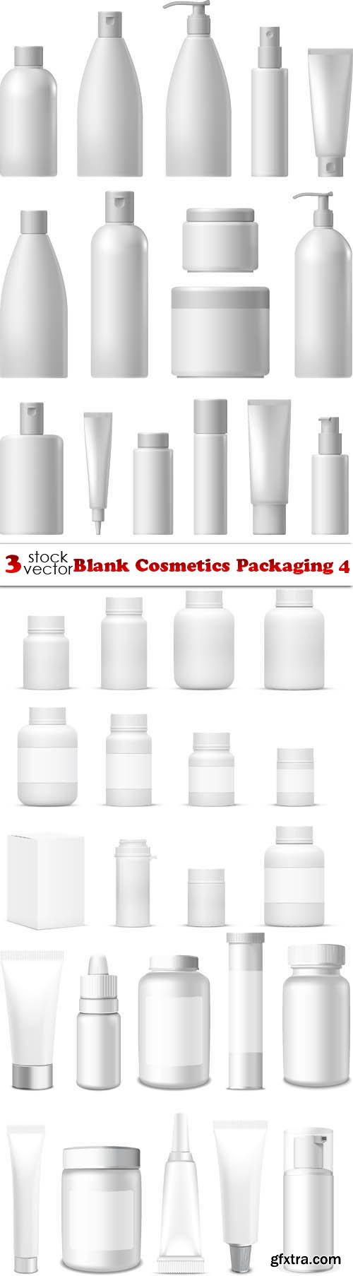 Vectors - Blank Cosmetics Packaging 4