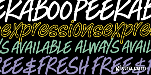 Peekaboo Font