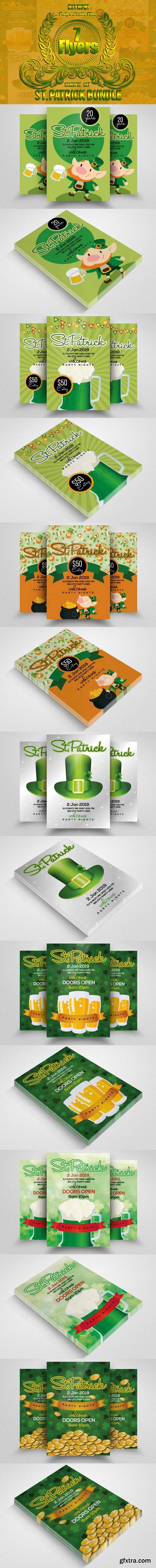 CM - 7 St. Patricks Flyers Bundle 613858