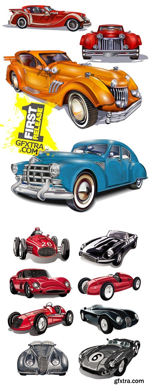 Old Car Vector