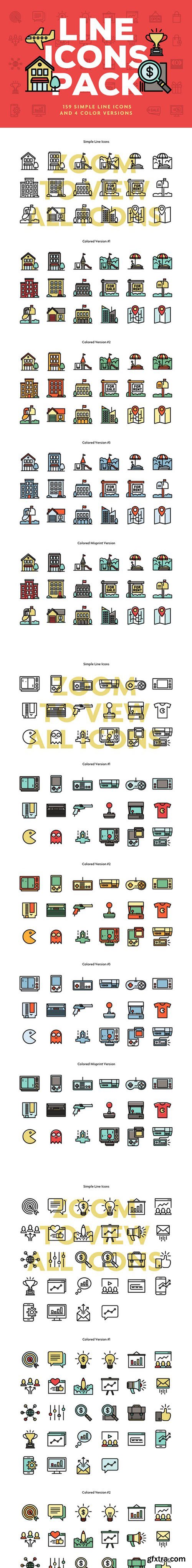 CM - Line Icons Pack 602090