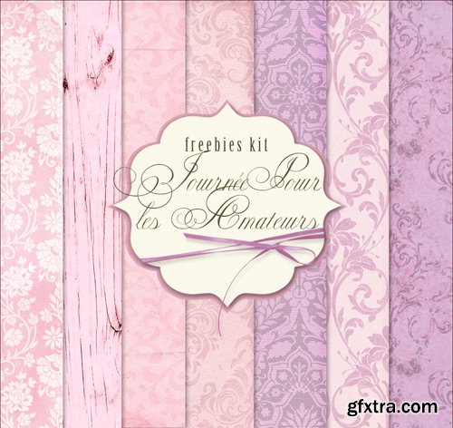 Ornamental Background Textures - Journee Pour les Amateurs