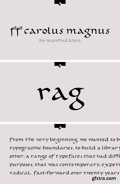 FF Carolus Magnus Font