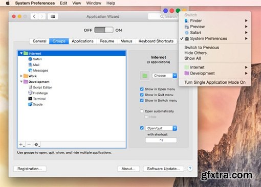 Application Wizard 3.6.1 (Mac OS X)