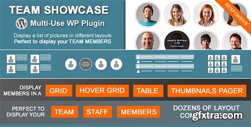 CodeCanyon - Team Showcase v1.6.6 - Wordpress Plugin - 4936368